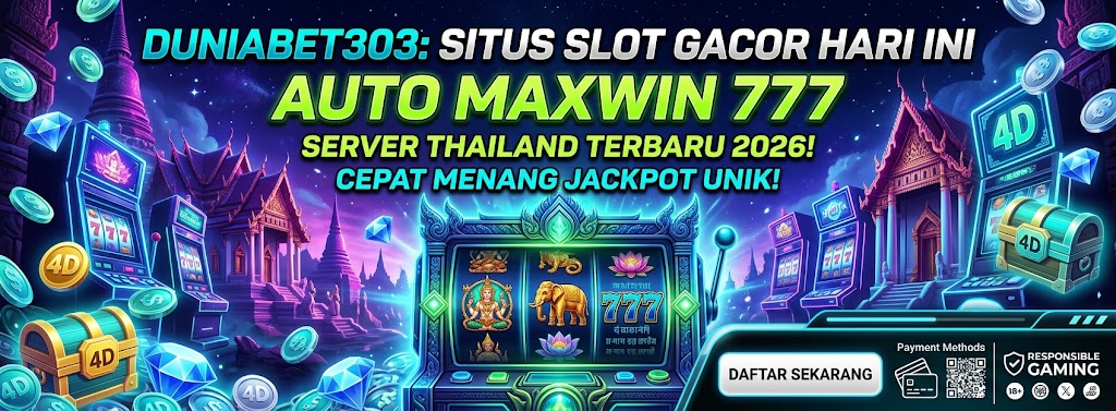 BANNER LINK LOGIN DUNIABET303 - slot gacor hari ini