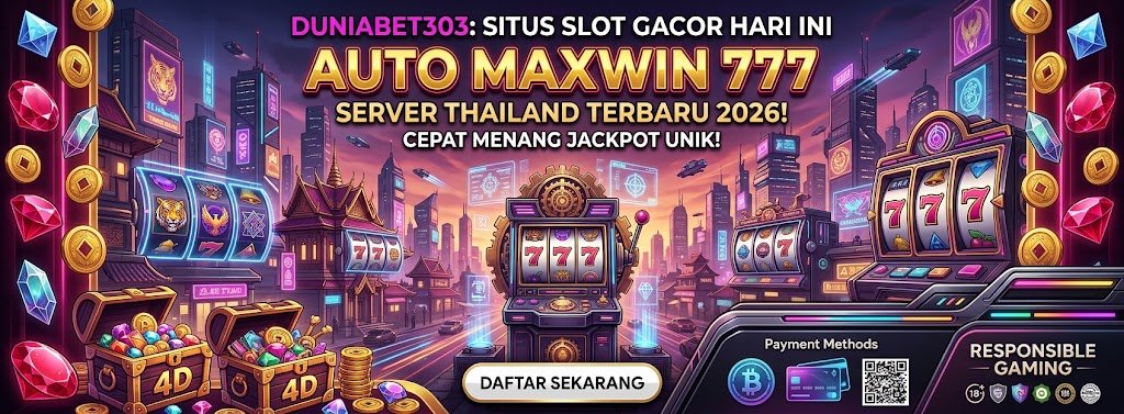 BANNER DAFTAR DUNIABET303 - game slot gacor